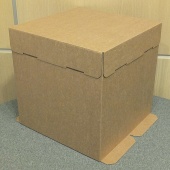 Коробка для  тортов БУРАЯ 45х45х50