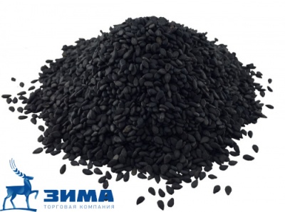картинка Кунжут семена черные жареные (пакет 1 кг) 255006367 от Торговой Компании "Зима"