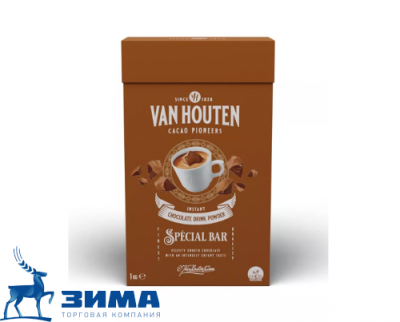 картинка Какао-напиток Van Houten VH Special Bar шоколадный напиток (порошок) (пакет 1 кг) VM-72144-V61 от Торговой Компании "Зима"