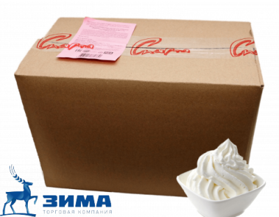 картинка Сливки растительные "Соблазн" 902 27% (коробка 2 х10 кг) от Торговой Компании "Зима"