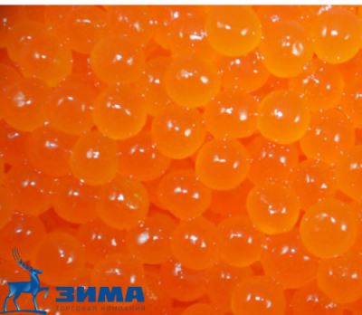 картинка Шарики жел. Апельсин 8/10 мм  МАРМЕЛАТЬЕ (3 кг) от Торговой Компании "Зима"