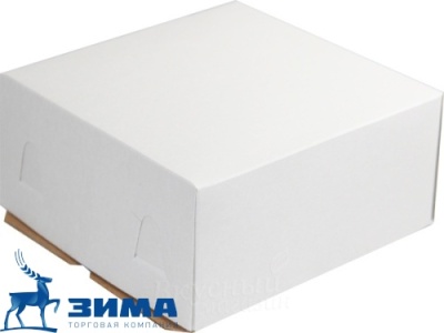 картинка Коробка тортовая 220*130 (200 шт) от Торговой Компании "Зима"