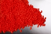 AI27993.Драже сахарное-блестящие шарики ярко-красные, 6 мм, (1 кг)