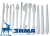 картинка Набор инструментов для марципана в пакете (12 шт) 15585                     от Торговой Компании "Зима"