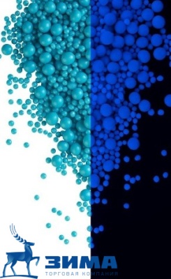 картинка ДРАЖЕ ЗЕРНОВОЕ взорванные зерна риса в цветной глазури НЕОН синий (уп1,5 кг)# 914 от Торговой Компании "Зима"