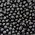 AI27983 Драже сахарное-блестящие шарики черные, 8 мм, в...