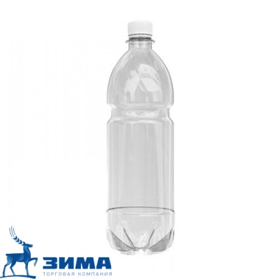 картинка Бутылка 1,0 л.ПЭТ(б/цветная)  (100 шт) от Торговой Компании "Зима"