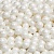 AI27980 Драже сахарное-перламутр. шарики белые, 8 мм,1 кг