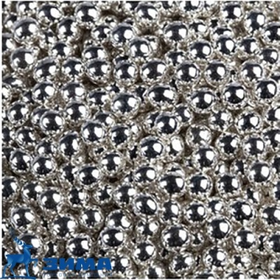 картинка Драже сахарное-серебр.шарики  AI28120 , 8 мм, (1 кг) от Торговой Компании "Зима"